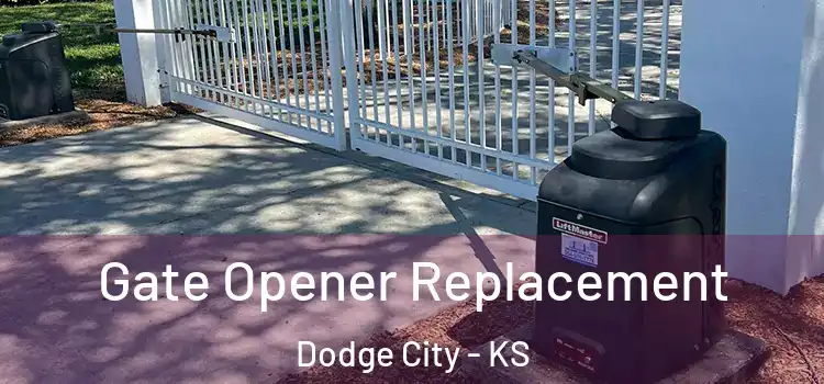 Gate Opener Replacement Dodge City - KS